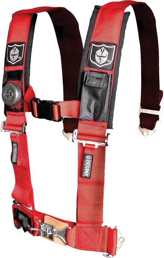Pro Armor 4-Point Harness Red A114220RD